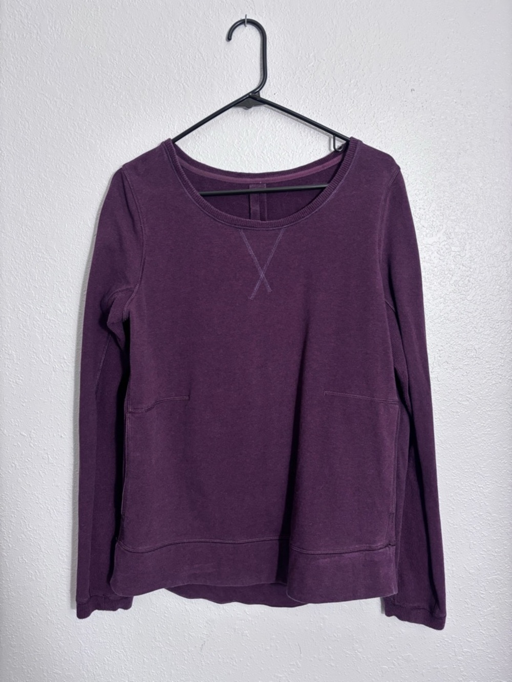 Lululemon Athletica Dark Purple Sweatshirt